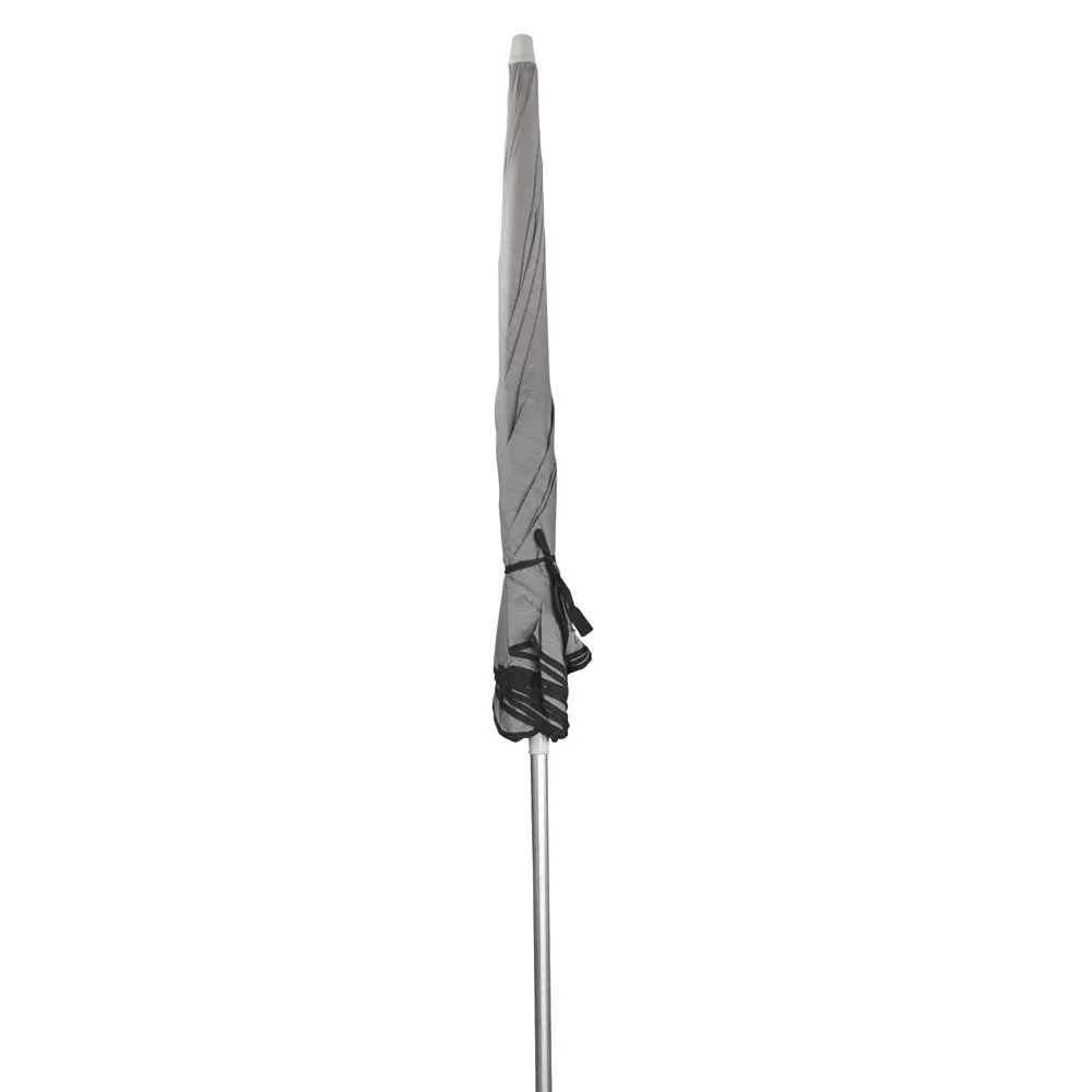 Chillvert Aluminium Foldbar Parasoll 240 Cm unisex, Grey stone, One Size Chillvert Aluminium Foldbar Parasoll 240 Cm unisex, Grey stone, One Size
