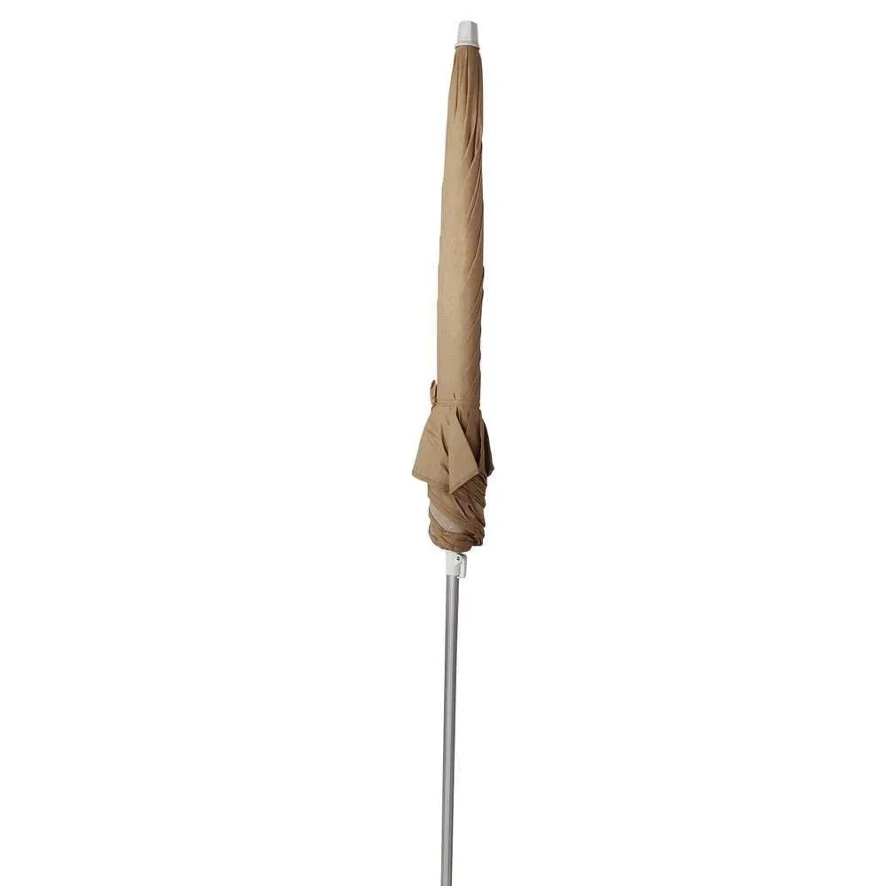 Chillvert Aluminium Gandia Sammenleggbar Parasoll 180 Cm unisex, Camel, One Size