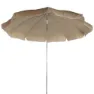 Chillvert Aluminium Hampton Sammenleggbar Parasoll 240 Cm unisex, Beige, One Size