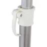 Chillvert Aluminium Hampton Sammenleggbar Parasoll 240 Cm unisex, Beige, One Size