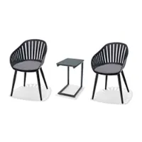 Chillvert Aluminium Lacio Harpiks-og Hagemøbelsett unisex
