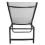 Chillvert Aluminium Pisa Solseng 203x64x43 Cm unisex, Anthracite / ecrú, One Size