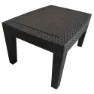 Chillvert Capri Harset Hagemøbelsett Med Rotan-effekt unisex, Anthracite / grey, One Size