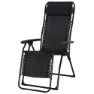 Chillvert Catania Stål Solseng 65.5x91x116 Cm unisex, Black, One Size