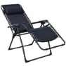 Chillvert Catania Stål Solseng 65.5x91x116 Cm unisex, Black, One Size
