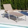 Chillvert Imperia Fsc Eukalyptus Solseng 180.40x77.60x102.90 Cm unisex, Wooden / beige, One Size