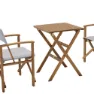 Chillvert Milan Fsc Eukalyptus Sammenleggbart Firkantet Bord 56x56 Cm unisex, Wooden, One Size