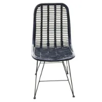 Chillvert Parma Metall-og Rottinkstol 46x60x92 Cm unisex Chillvert Parma Metall-og Rottinkstol 46x60x92 Cm unisex