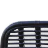 Chillvert Parma Metall-og Rottinkstol 46x60x92 Cm unisex, Black, One Size