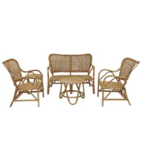 Chillvert Parma Rattan Hagemøbelsett unisex Chillvert Parma Rattan Hagemøbelsett unisex