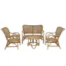 Chillvert Parma Rattan Hagemøbelsett unisex, Natural, One Size