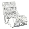 Chillvert Parma Rattan Solseng 61x94x85 Cm unisex, White, One Size
