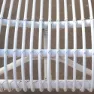 Chillvert Parma Rattan Solseng 61x94x85 Cm unisex, White, One Size