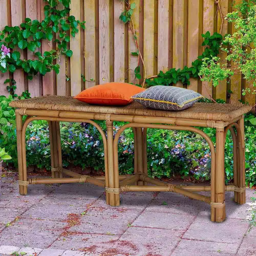 Chillvert Parma Rotting Hagebenk 110x30x45 Cm unisex, Natural, 110 x 30 x 45cm