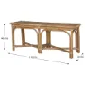 Chillvert Parma Rotting Hagebenk 110x30x45 Cm unisex, Natural, 110 x 30 x 45cm