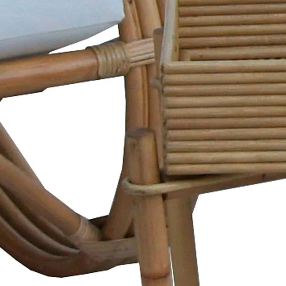 Chillvert Parma Rotting Hagemøbelsett unisex, Natural / white, One Size