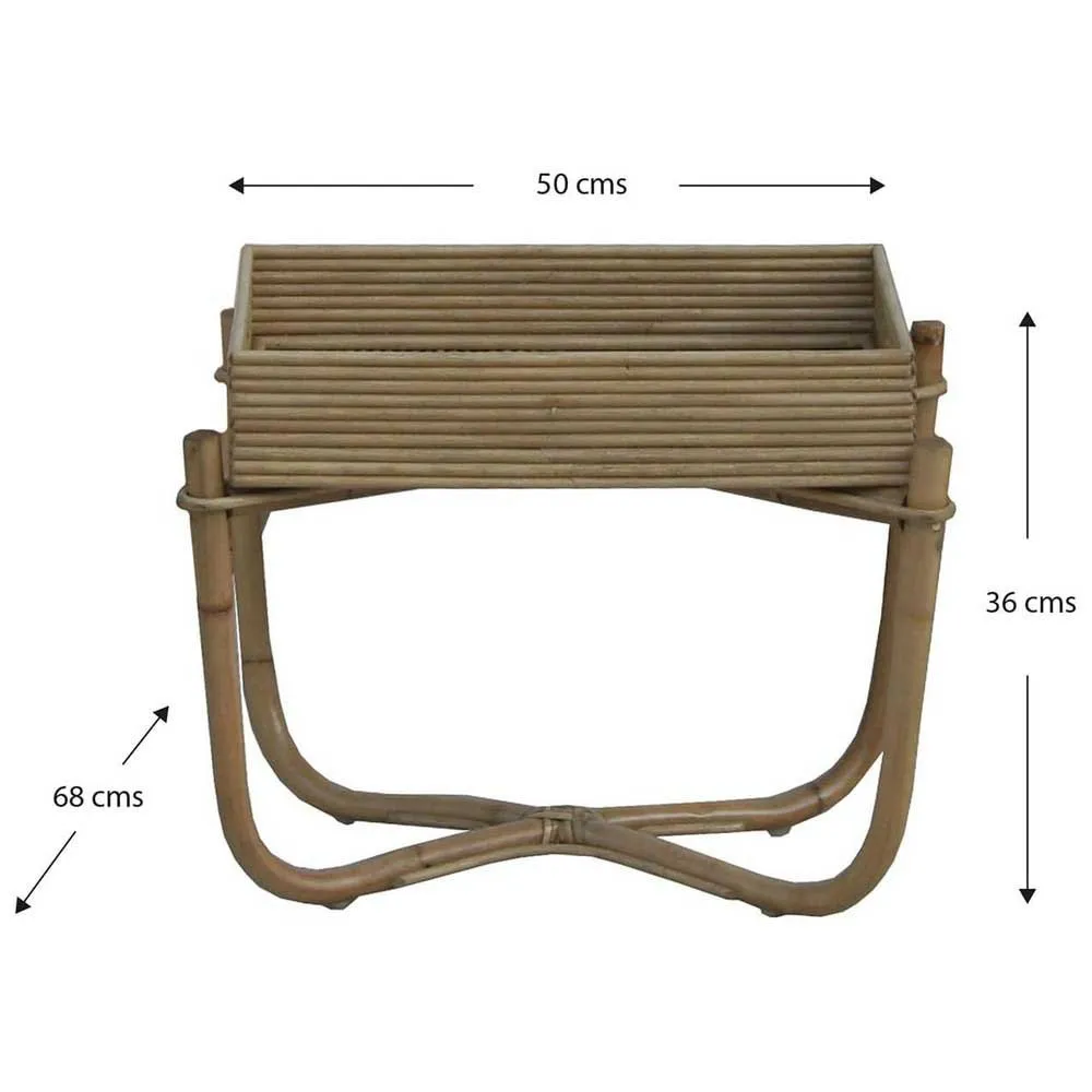 Chillvert Parma Rotting Hagemøbelsett unisex, Natural / white, One Size