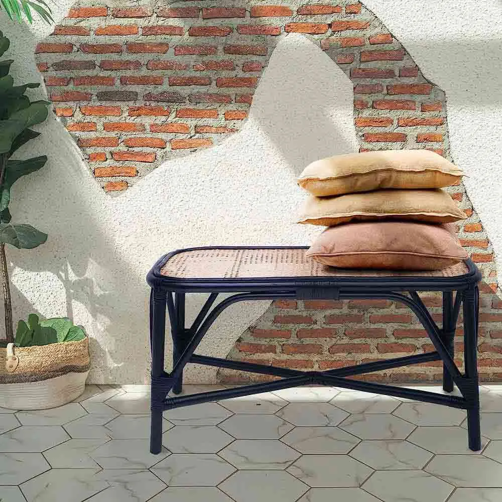 Chillvert Parma Rotting Hagestol 78x37x43 Cm unisex, Black, 78 x 37 x 43cm