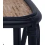 Chillvert Parma Rotting Hagestol 78x37x43 Cm unisex, Black, 78 x 37 x 43cm