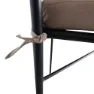 Chillvert Stål Tivoli Stabelstol 40.5x50.5x89 Cm Refurbished unisex, Black, One Size
