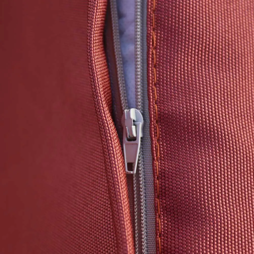 Chillvert Treviso Harset Hagemøbelsett Med Rotan-effekt unisex, Grey / terracotta, One Size