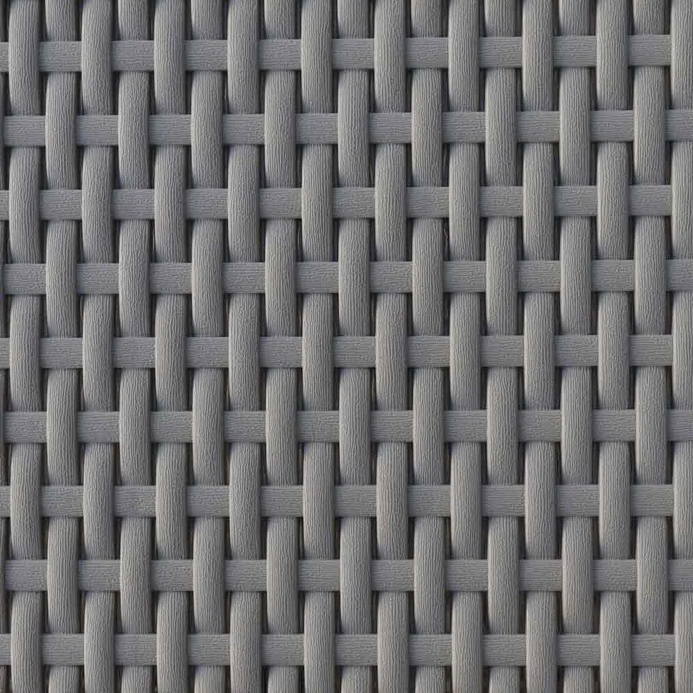 Chillvert Treviso Harset Hagemøbelsett Med Rotan-effekt unisex, Grey / terracotta, One Size