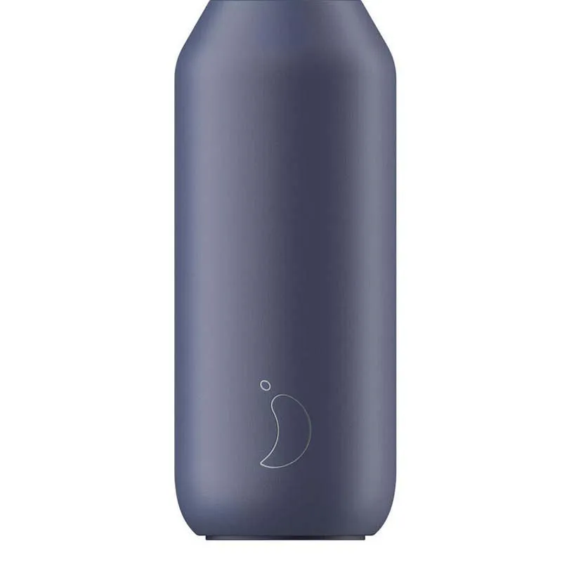 Chilly 500ml Series 2 Whale Termosflaske, Blue, One Size