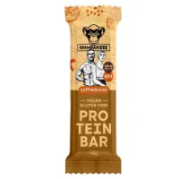 Chimpanzee Bio Proteinbarerboks Kaffe Og Nøtter 45g 20 Enheter Chimpanzee Bio Proteinbarerboks Kaffe Og Nøtter 45g 20 Enheter
