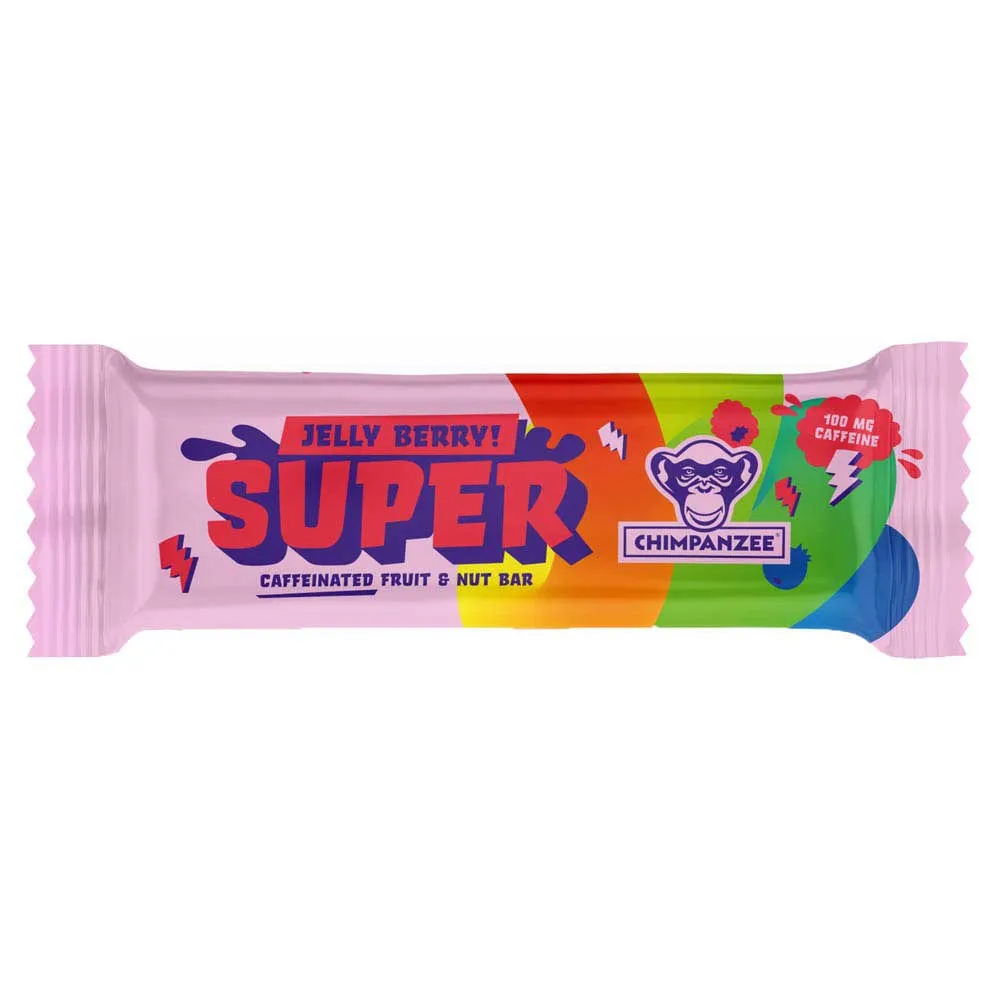 Chimpanzee Super Eske Med Seige Energibarer 55g 20 Enheter, Multicolor, One Size