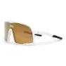 Chpo Brand Prima Due Polariserte Solbriller, White, Gold Mirror Polarized/CAT3
