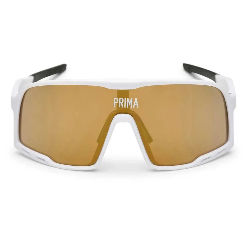 Chpo Brand Prima Due Polariserte Solbriller, White, Gold Mirror Polarized/CAT3 Chpo Brand Prima Due Polariserte Solbriller, White, Gold Mirror Polarized/CAT3