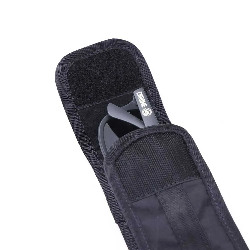 Chrome Brilleretui, Black x, One Size Chrome Brilleretui, Black x, One Size