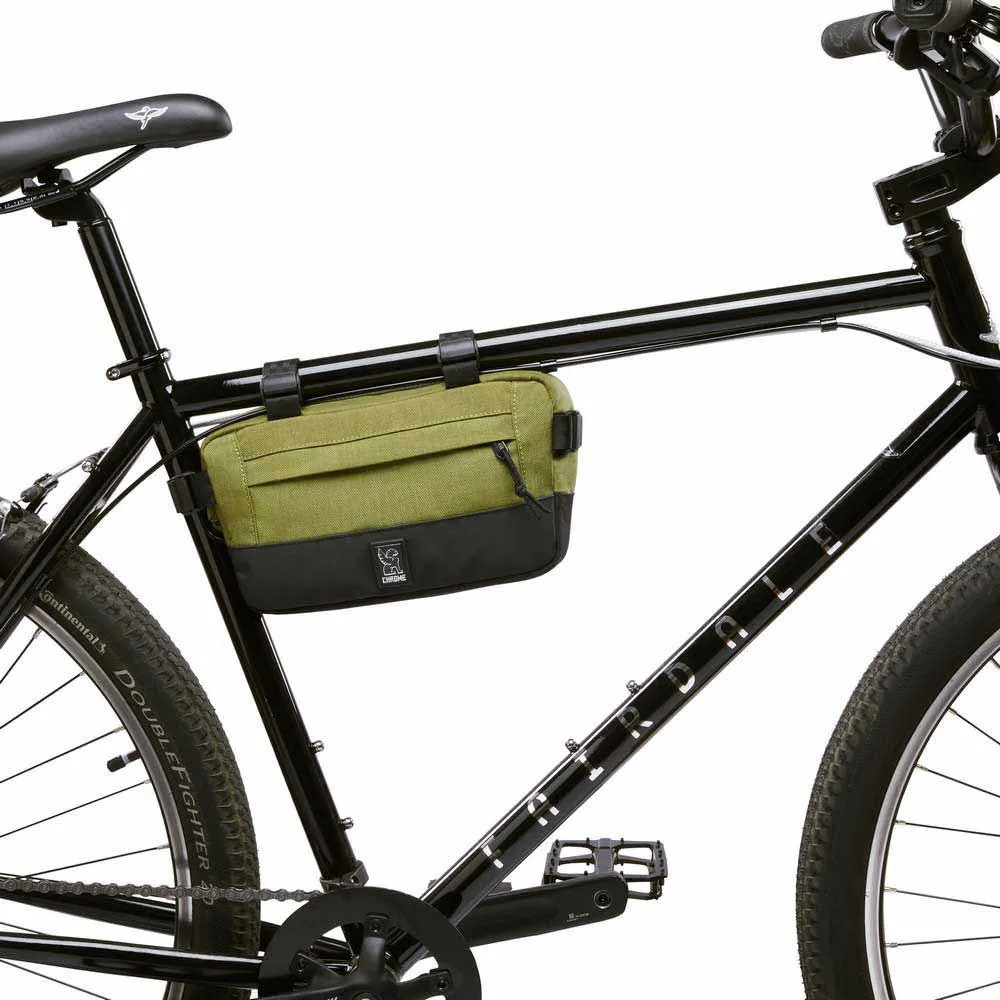 Chrome Doubletrack Rammeveske 2l, Olive branch, One Size
