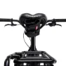 Chrome Doubletrack Roll Sadelveske, Black, One Size