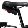 Chrome Doubletrack Roll Sadelveske, Black, One Size