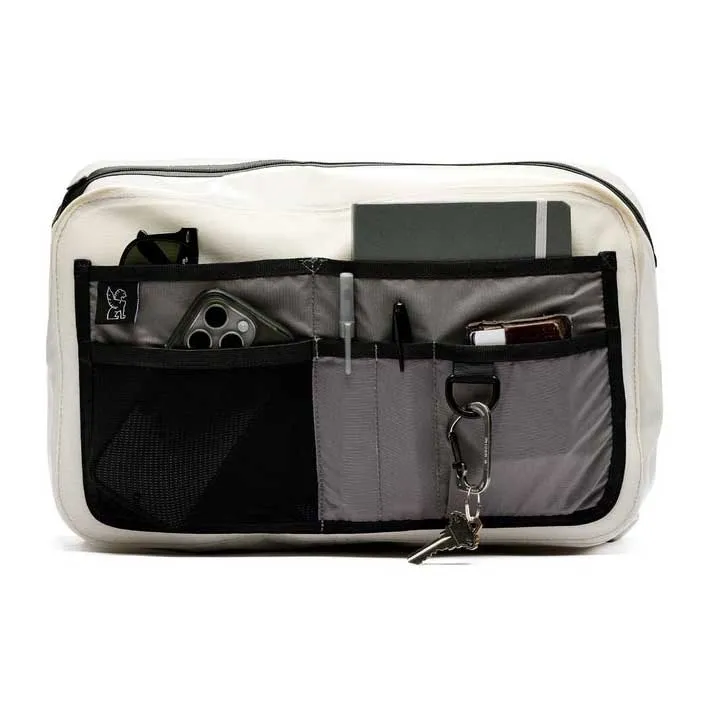 Chrome Kadet Max Vanntett Crossbody-veske, Future white, One Size