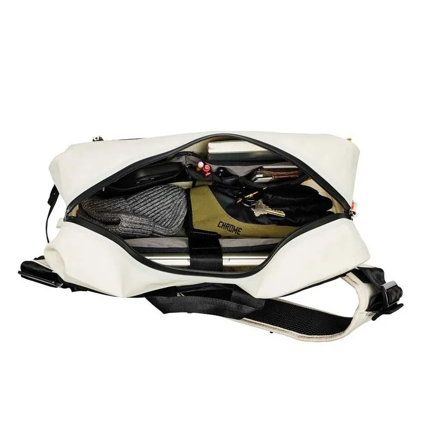 Chrome Kadet Max Vanntett Crossbody-veske, Future white, One Size