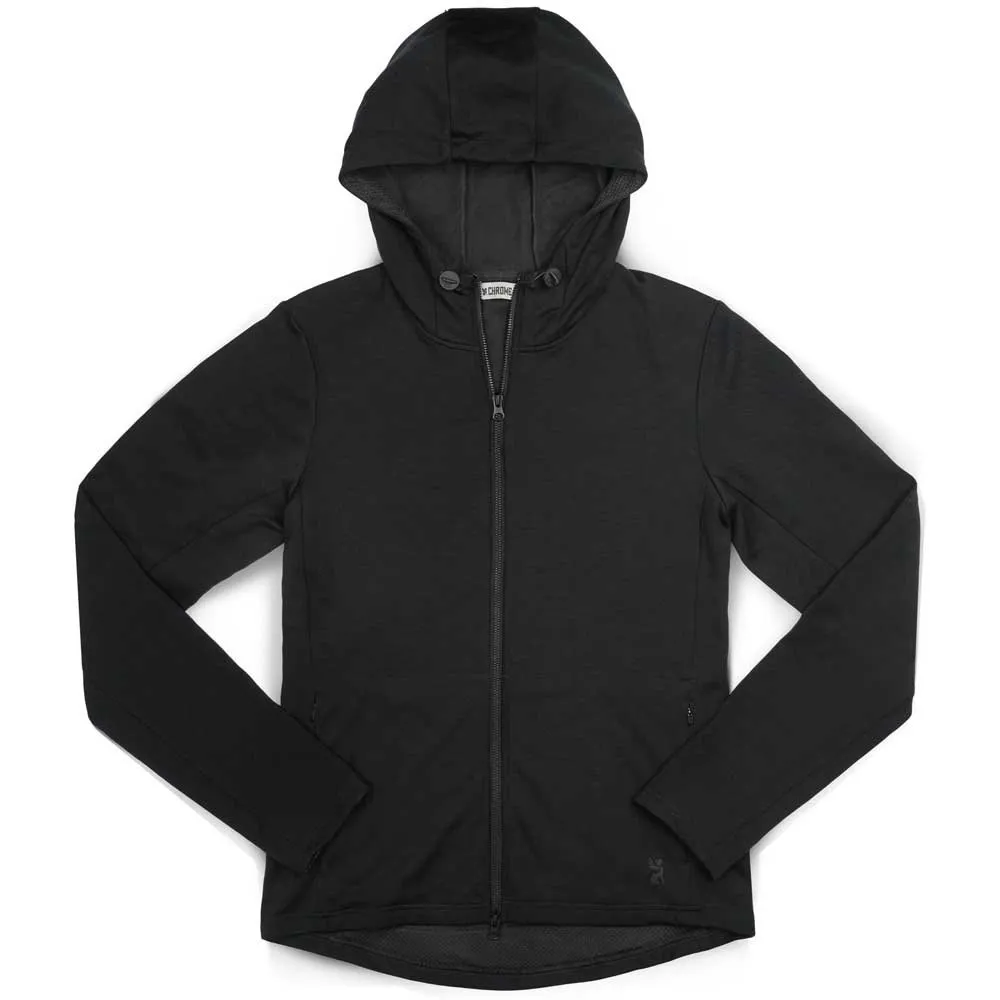 Chrome Merino Cobra 3.0 Hetteskjorte, Black, S Chrome Merino Cobra 3.0 Hetteskjorte, Black, S