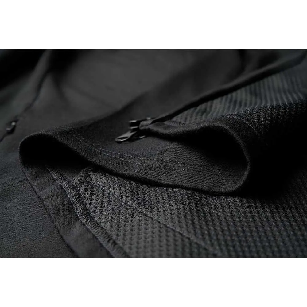 Chrome Merino Cobra 3.0 Hetteskjorte, Black, S Chrome Merino Cobra 3.0 Hetteskjorte, Black, S
