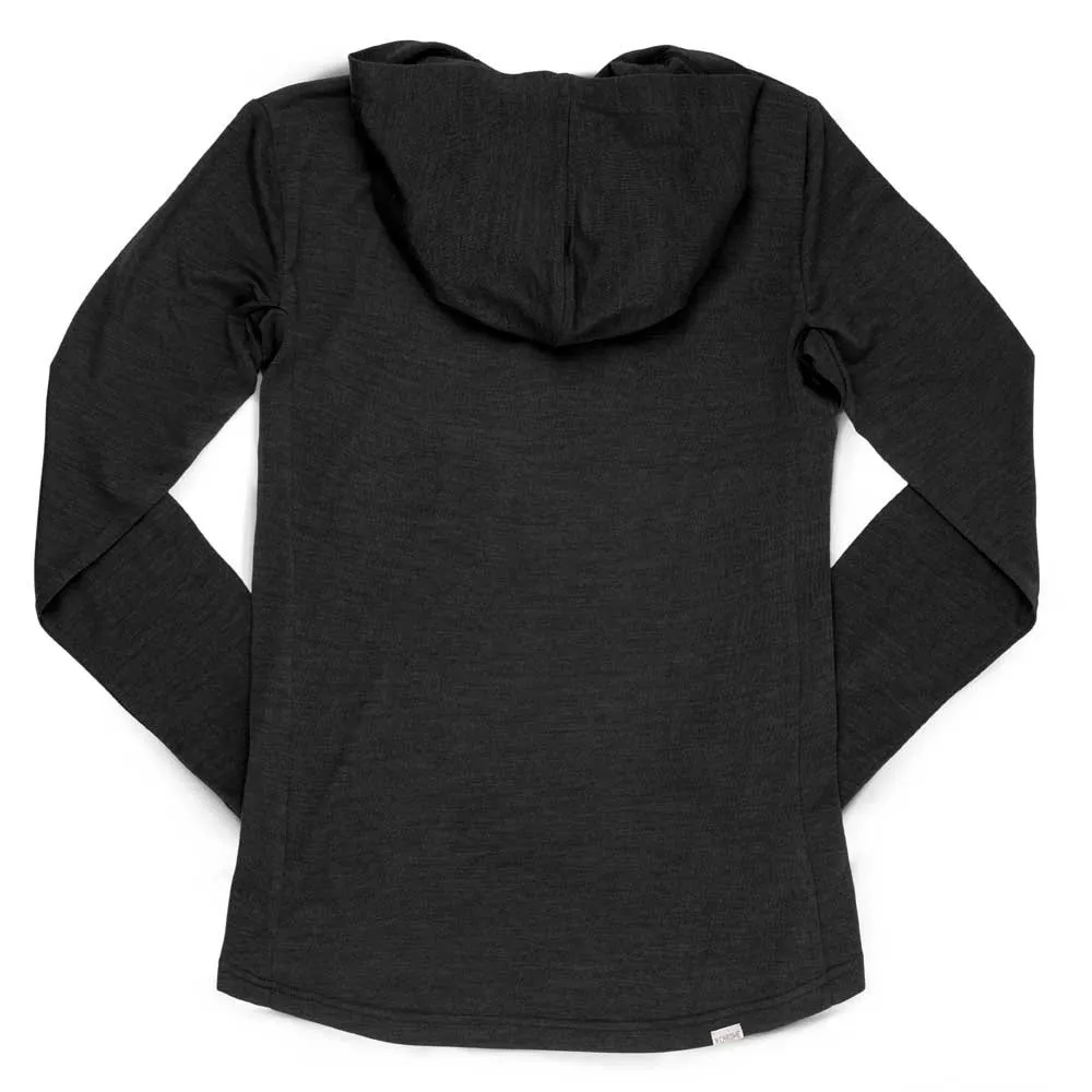 Chrome Merino Hoodie Langarmet T-skjorte