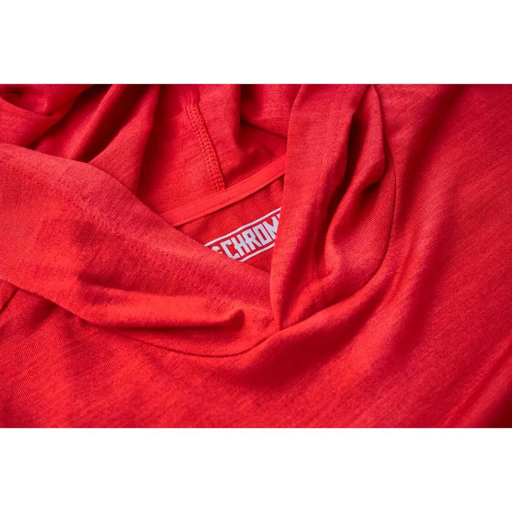 Chrome Merino Hoodie Langarmet T-skjorte