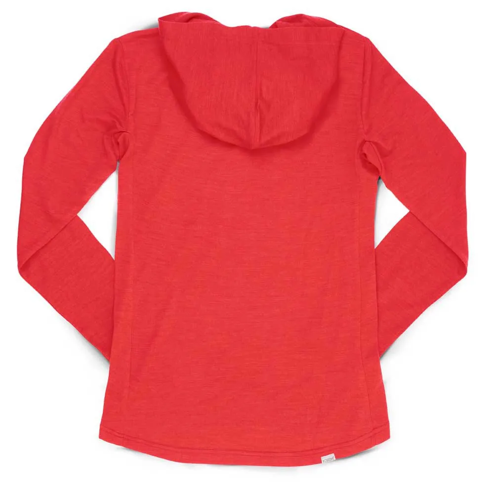 Chrome Merino Hoodie Langarmet T-skjorte