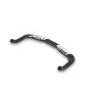Cinelli Bullhorn Styre, Black / white, 31.8mm, 400mm