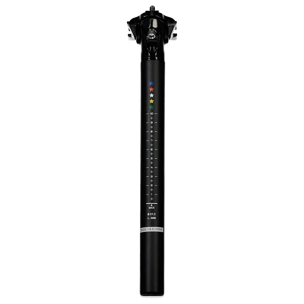 Cinelli Pillar Setepinne, Black anodized, 300mm, 31.6mm