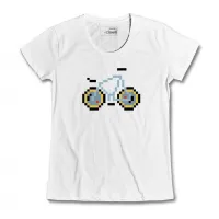 Cinelli Pixel Bike Lase Kortarmet T-skjorte Cinelli Pixel Bike Lase Kortarmet T-skjorte