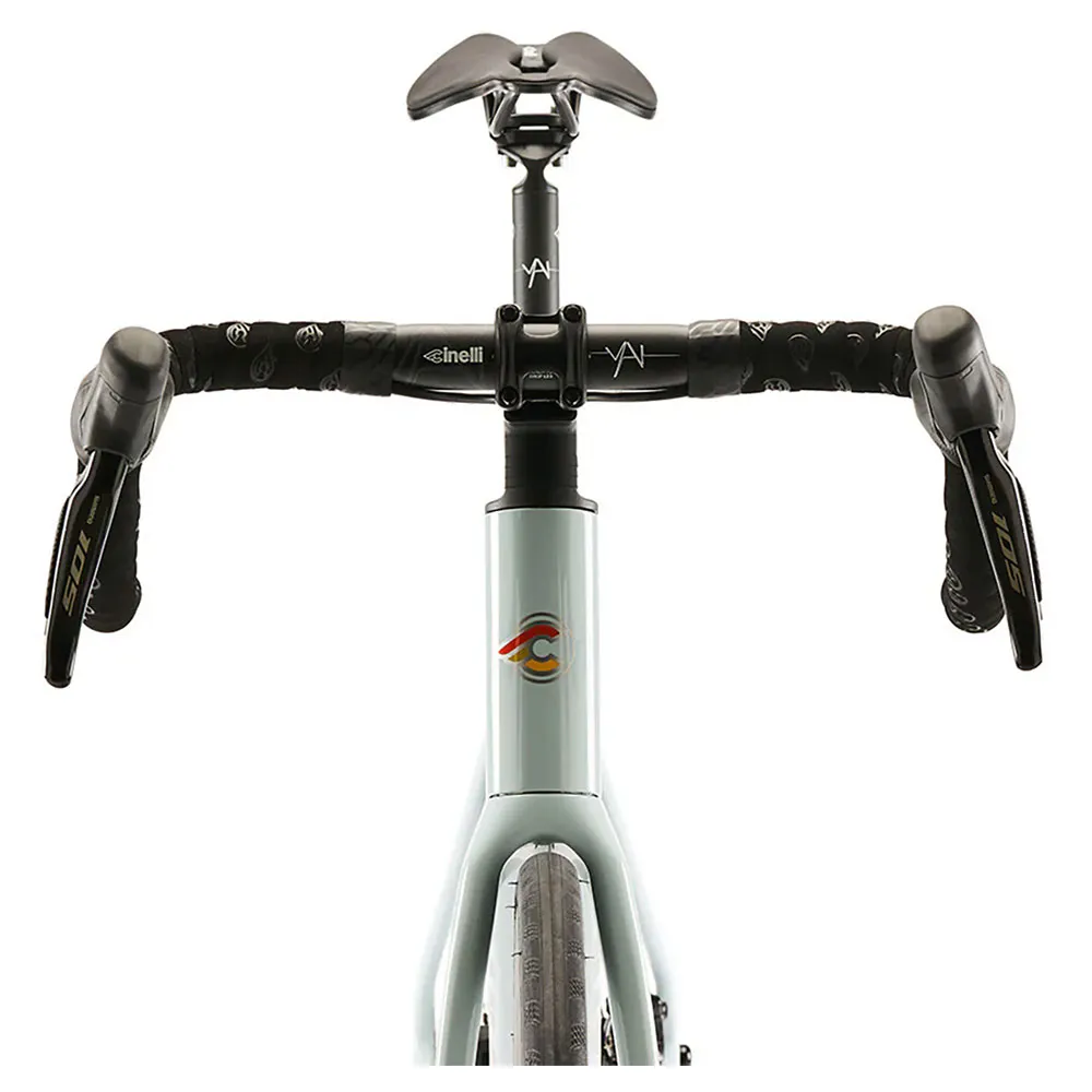 Cinelli Pressure Adr 105 Di2 Landeveissykkel, Sunfaded laser blue Cinelli Pressure Adr 105 Di2 Landeveissykkel, Sunfaded laser blue