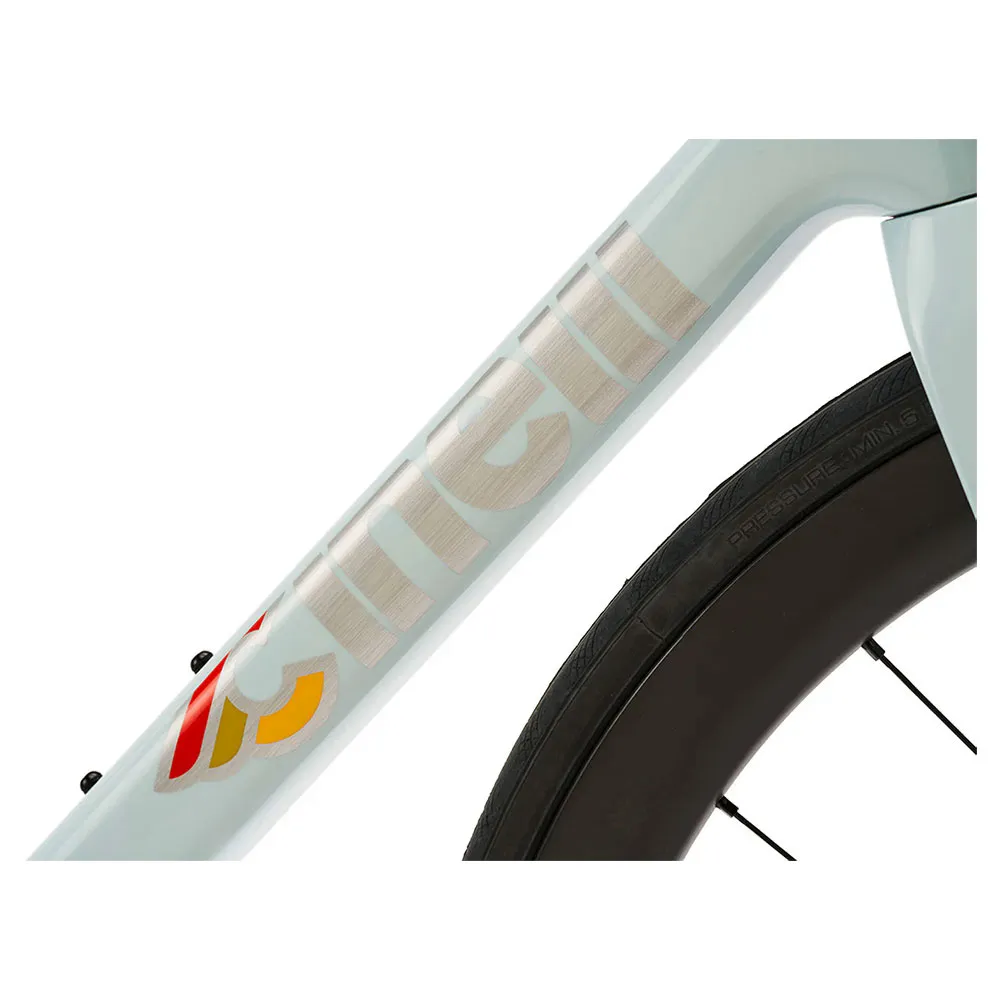 Cinelli Pressure Adr 105 Di2 Landeveissykkel, Sunfaded laser blue Cinelli Pressure Adr 105 Di2 Landeveissykkel, Sunfaded laser blue