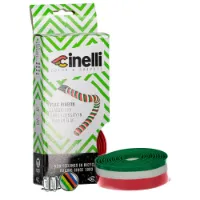 Cinelli Tape Cork Italian Flag+custom End Plugs Styretape Cinelli Tape Cork Italian Flag+custom End Plugs Styretape