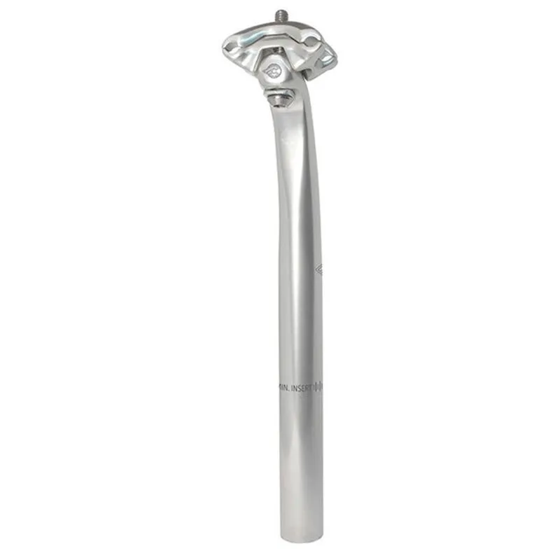 Cinelli Via Folli Setepinne, Silver milky anodized, 250mm, 27.2mm