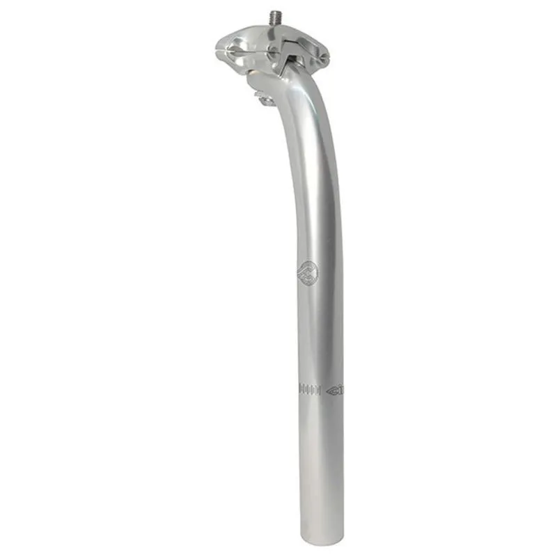 Cinelli Via Folli Setepinne, Silver milky anodized, 250mm, 27.2mm